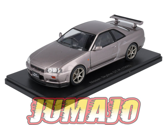 VQJ206 Voiture 1/24 Hachette Japon : NISSAN Skyline GT-R 1999