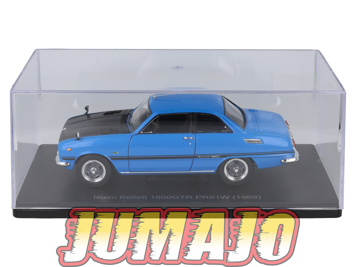VQJ210 Voiture 1/24 Hachette Japon : ISUZU Bellett 1600GTR PR91W 1969