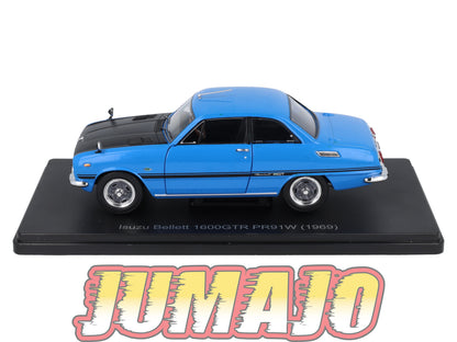 VQJ210 Voiture 1/24 Hachette Japon : ISUZU Bellett 1600GTR PR91W 1969