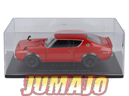 VQJ211 Voiture 1/24 Hachette Japon : NISSAN Skyline 2000 GT-R 1973