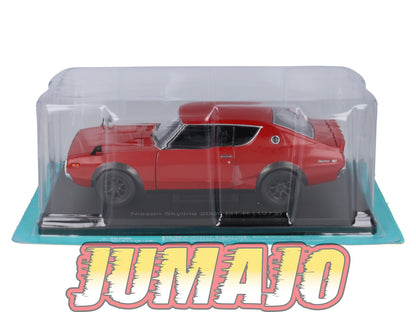 VQJ211 Voiture 1/24 Hachette Japon : NISSAN Skyline 2000 GT-R 1973