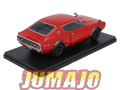 VQJ211 Voiture 1/24 Hachette Japon : NISSAN Skyline 2000 GT-R 1973
