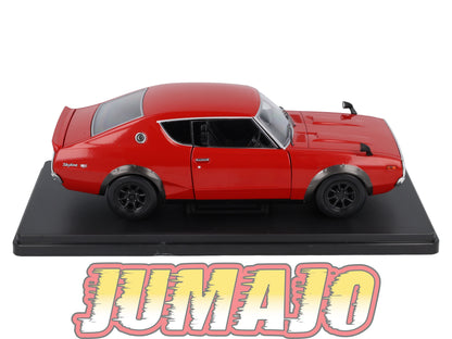 VQJ211 Voiture 1/24 Hachette Japon : NISSAN Skyline 2000 GT-R 1973