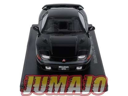 VQJ215 Voiture 1/24 Hachette Japon : MITSUBISHI GTO Twin Turbo 1990