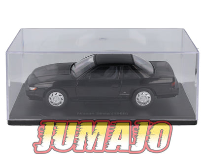 VQJ221 Voiture 1/24 Hachette Japon : NISSAN Silvia 1988