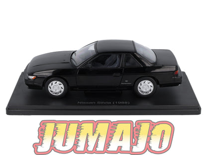 VQJ221 Voiture 1/24 Hachette Japon : NISSAN Silvia 1988