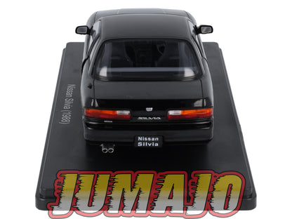 VQJ221 Voiture 1/24 Hachette Japon : NISSAN Silvia 1988