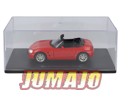 VQJ222 Voiture 1/24 Hachette Japon : SUZUKI Cappuccino 1991