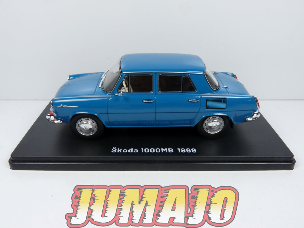 VQR16 Voiture 1/24 Hachette Roumanie : SKODA 1000MB 1969 VQR16 Voiture 1/24 Hachette Roumanie : SKODA 1000MB 1969