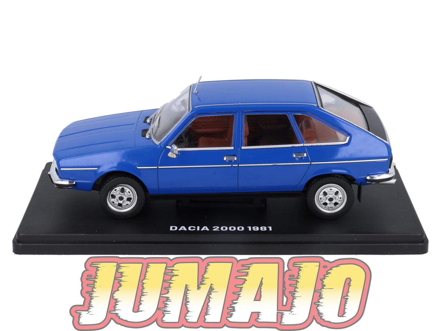 VQR50 Voiture 1/24 Hachette Roumanie : Dacia 2000 Renault 20 1981