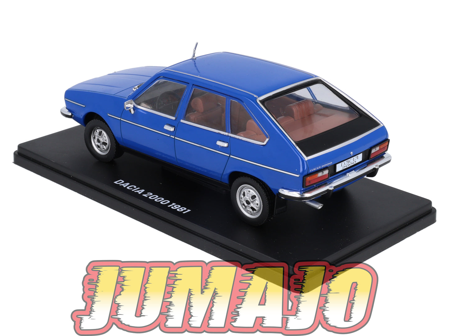 VQR50 Voiture 1/24 Hachette Roumanie : Dacia 2000 Renault 20 1981