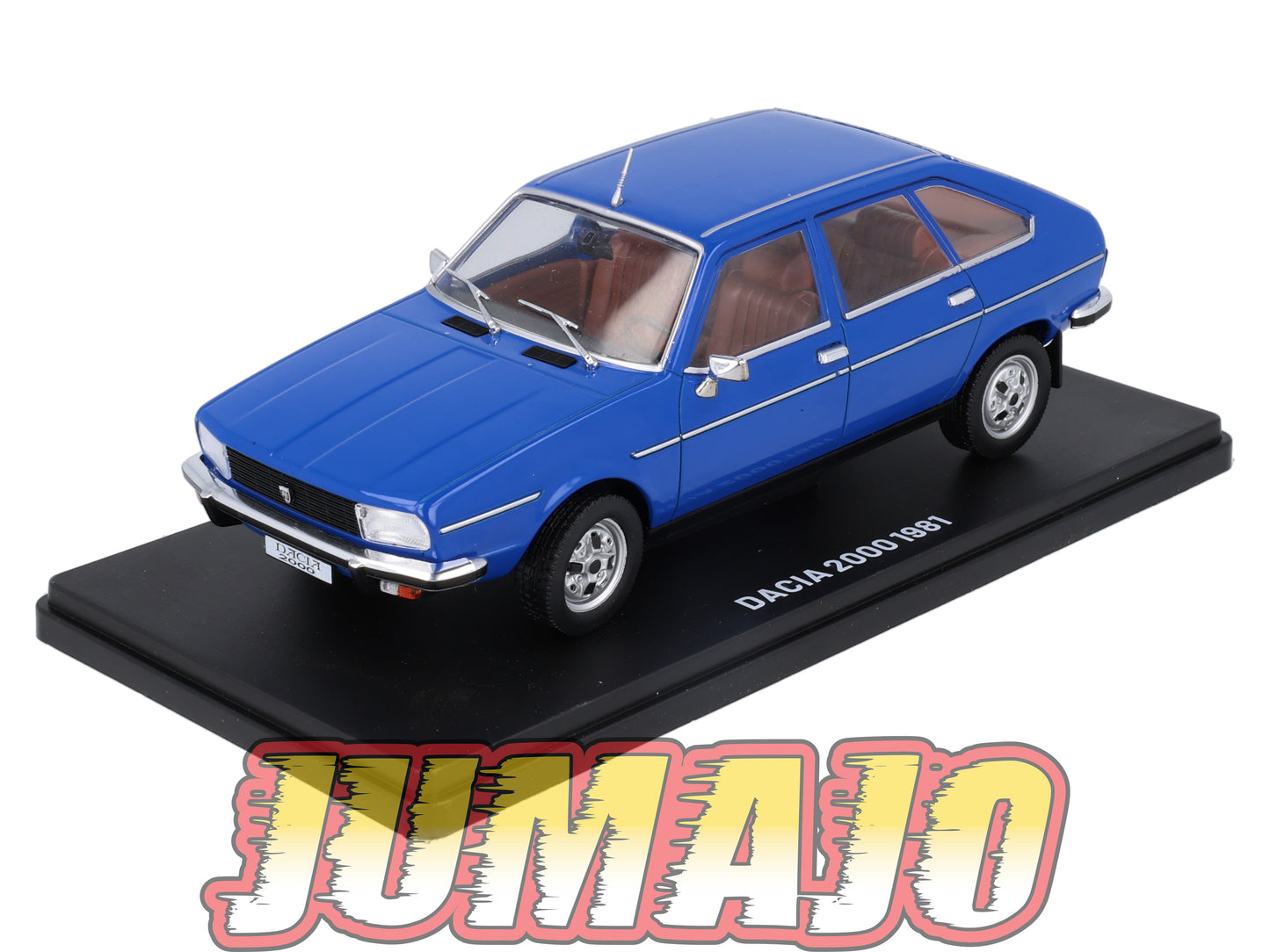 VQR50 Voiture 1/24 Hachette Roumanie : Dacia 2000 Renault 20 1981