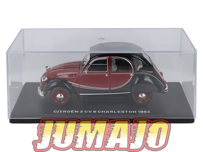 VQR51 Voiture 1/24 Hachette Roumanie : CITROEN 2CV 6 Charleston 1982