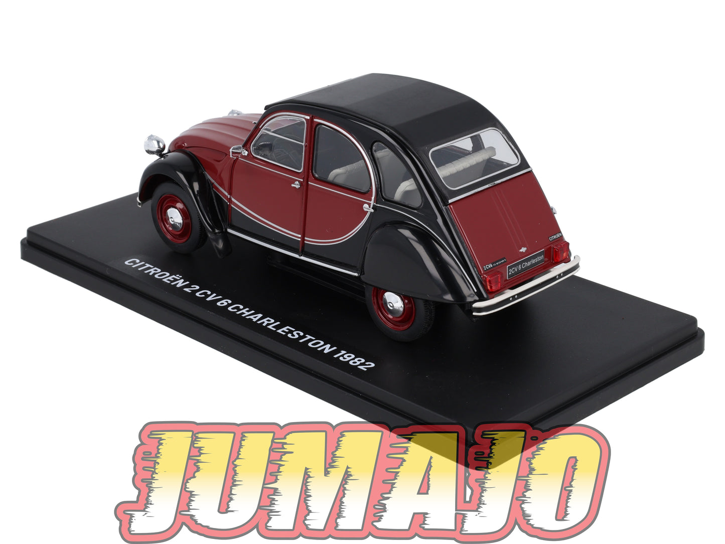 VQR51 Voiture 1/24 Hachette Roumanie : CITROEN 2CV 6 Charleston 1982