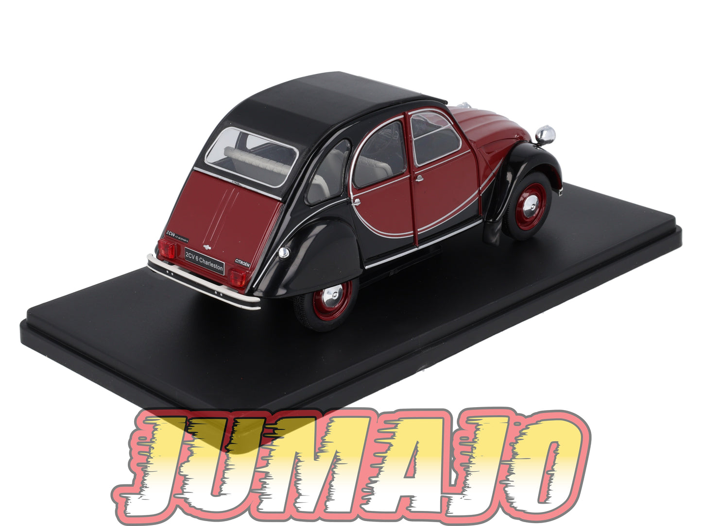 VQR51 Voiture 1/24 Hachette Roumanie : CITROEN 2CV 6 Charleston 1982