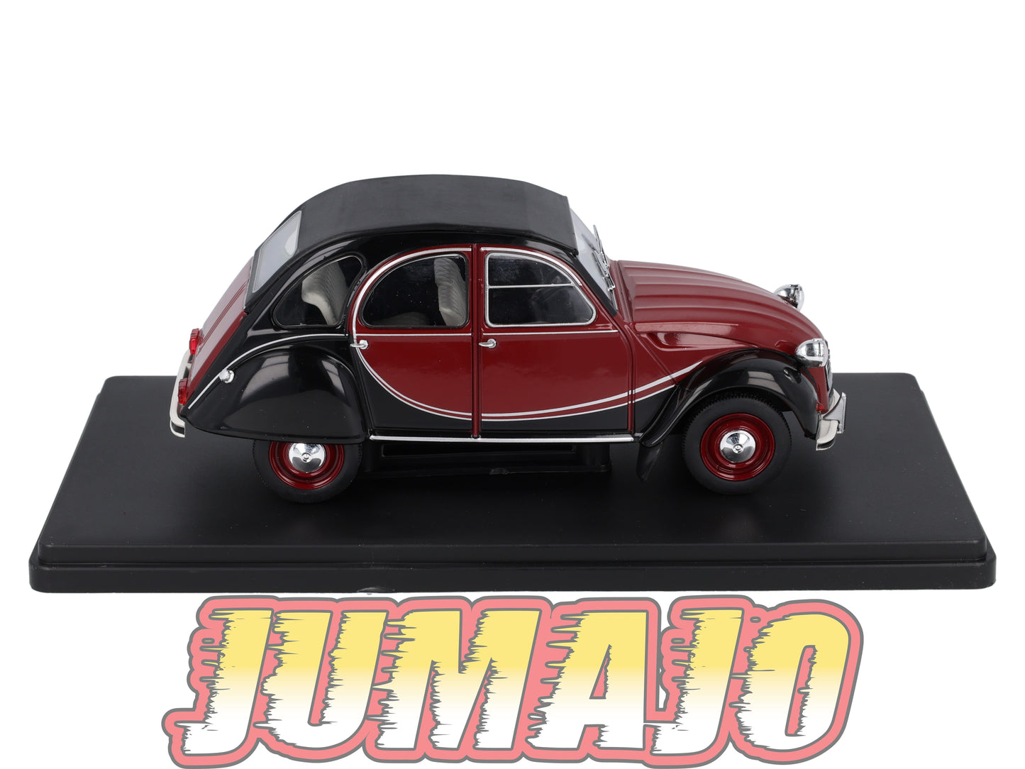 VQR51 Voiture 1/24 Hachette Roumanie : CITROEN 2CV 6 Charleston 1982