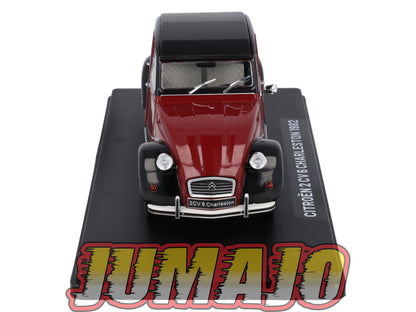VQR51 Voiture 1/24 Hachette Roumanie : CITROEN 2CV 6 Charleston 1982