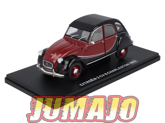 VQR51 Voiture 1/24 Hachette Roumanie : CITROEN 2CV 6 Charleston 1982