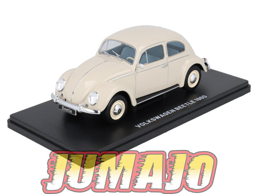 VQR55 Voiture 1/24 Hachette Roumanie : VOLKSWAGEN Beetle 1960