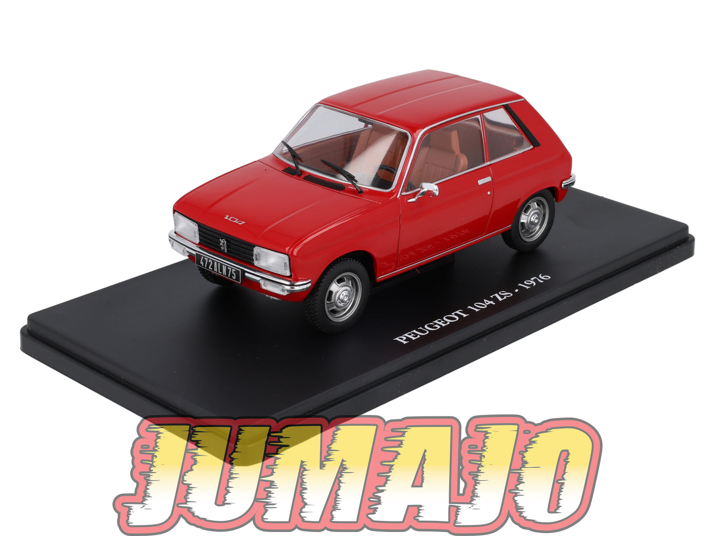 VQV402 Voiture 1/24 Hachette : PEUGEOT 104 ZS 1976