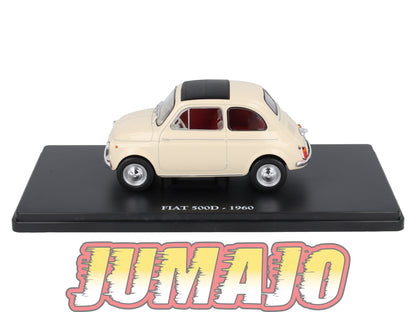 VQV404 Voiture 1/24 Hachette : FIAT 500D 1960