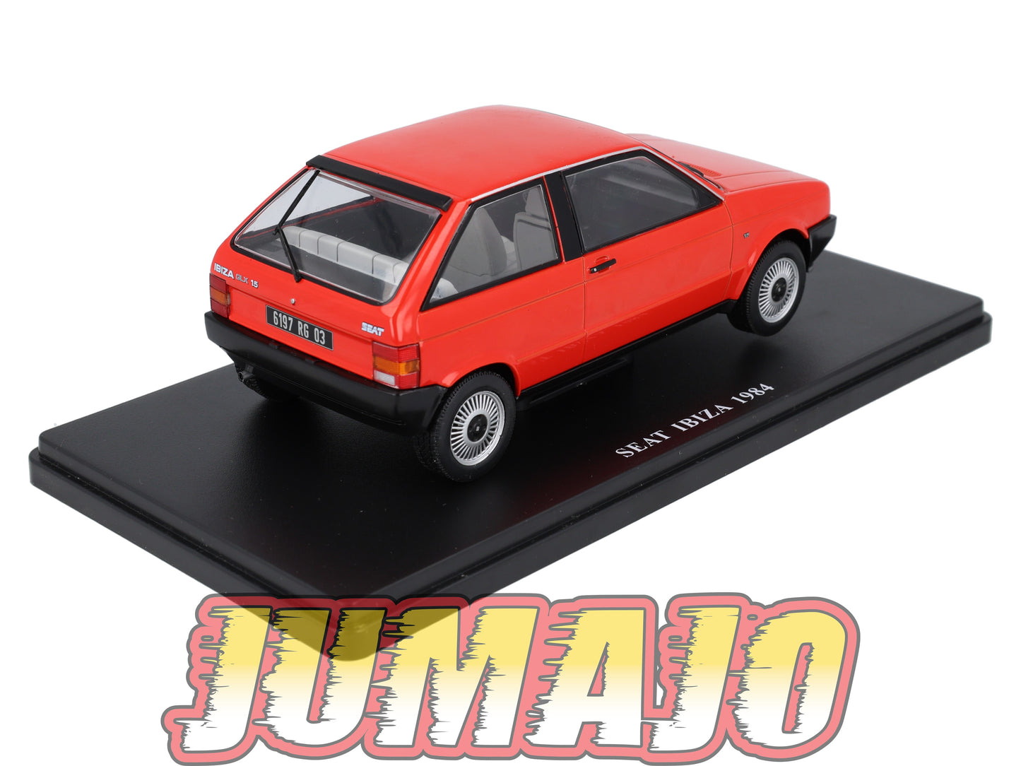 VQV62 Voiture 1/24 Hachette : SEAT IBIZA MK1 1984