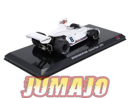 VQVC251 Voiture Course 1/24 Altaya Formule 1 BRABHAM BT44B Martini Racing 1975 #8 C.Pace