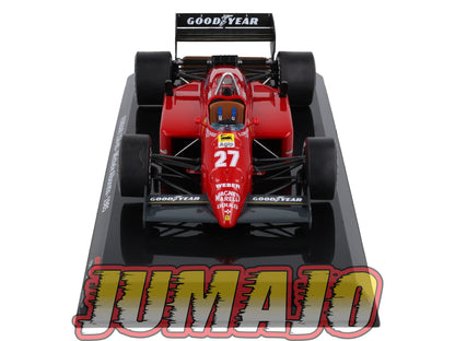 VQVC252 Voiture Course 1/24 Altaya Formule 1 FERRARI 156-85 1985 #27 M.Alboreto