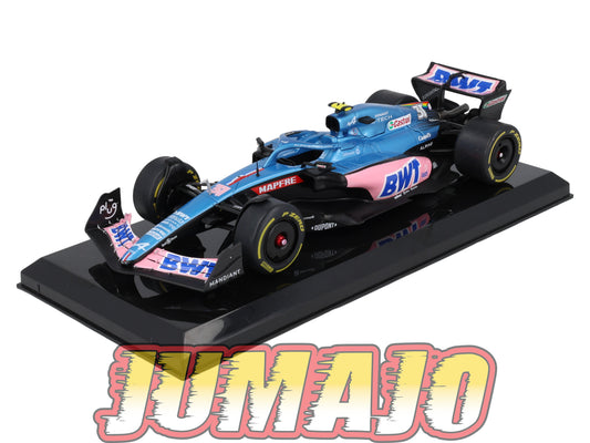 VQVC69 Voiture Course 1/24 Altaya Formule 1 ALPINE A522 2022 #31 E.Ocon
