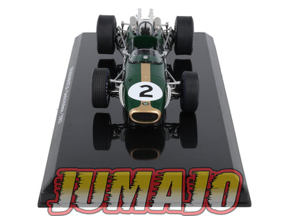 VQVC70 Voiture Course 1/24 Altaya Formule 1 BRABHAM BT24 1967 #2 D.Hulme