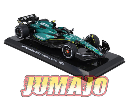 VQVC71 Voiture Course 1/24 Altaya Formule 1 ASTON MARTIN AMR23 2023 #14 F.Alonso