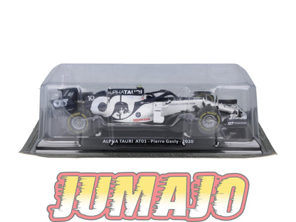 VQVC72 Voiture Course 1/24 Altaya Formule 1 ALPHA TAURI AT01 2020 #10 Gasly