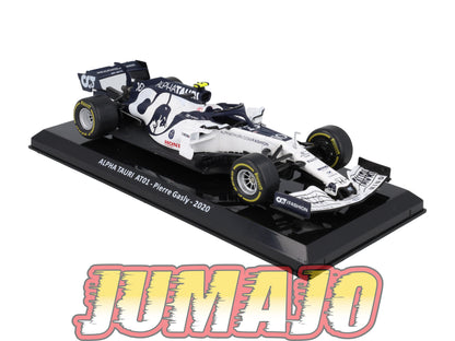 VQVC72 Voiture Course 1/24 Altaya Formule 1 ALPHA TAURI AT01 2020 #10 Gasly