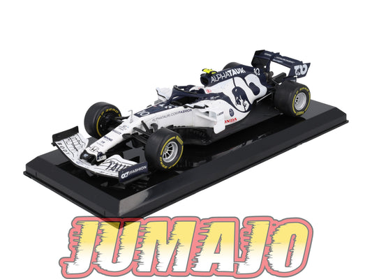 VQVC72 Voiture Course 1/24 Altaya Formule 1 ALPHA TAURI AT01 2020 #10 Gasly