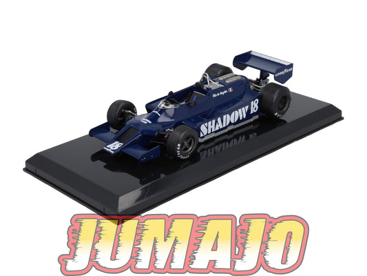 VQVC73 Voiture Course 1/24 Altaya Formule 1 SHADOW DN9 1979 #18 Elio De Angelis