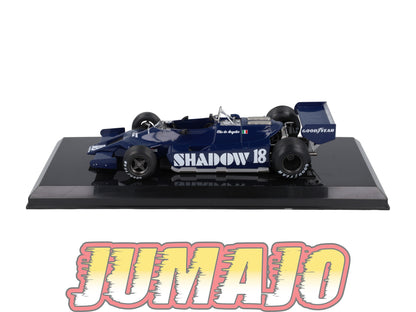 VQVC73 Voiture Course 1/24 Altaya Formule 1 SHADOW DN9 1979 #18 Elio De Angelis