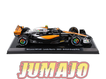 VQVC74 Voiture Course 1/24 Altaya Formule 1 MCLAREN MCL60 2023 #4 Norris