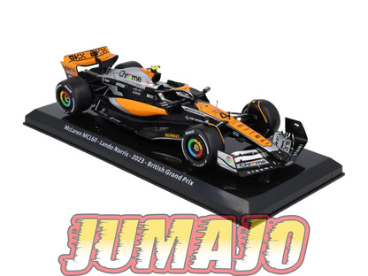 VQVC74 Voiture Course 1/24 Altaya Formule 1 MCLAREN MCL60 2023 #4 Norris