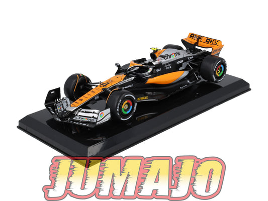 VQVC74 Voiture Course 1/24 Altaya Formule 1 MCLAREN MCL60 2023 #4 Norris
