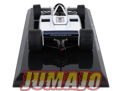 VQVC75 Voiture Course 1/24 Altaya Formule 1 BRABHAM BT49C 1981 #5 N.Piquet