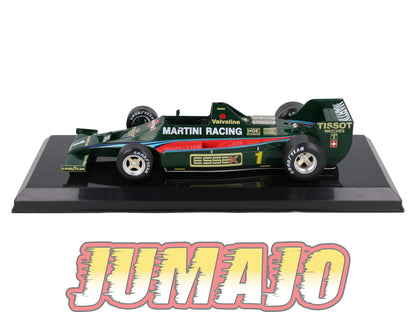 VQVC82 Voiture Course 1/24 Altaya Formule 1 LOTUS 80 Martini Racing 1979 #1 M Andretti
