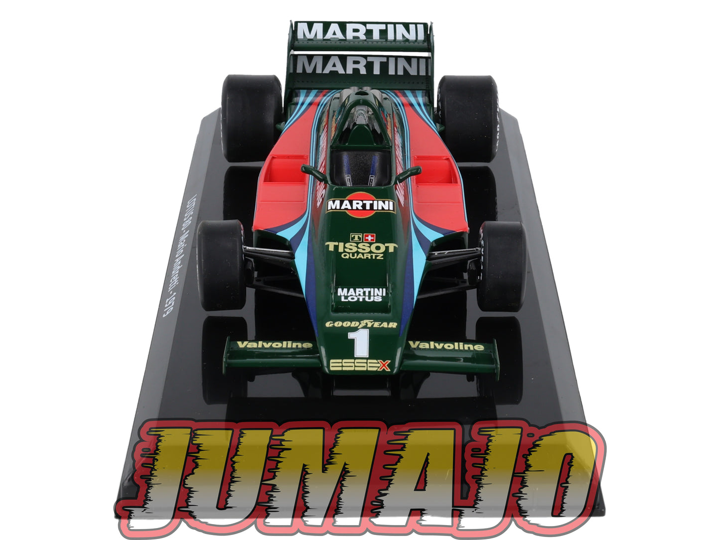 VQVC82 Voiture Course 1/24 Altaya Formule 1 LOTUS 80 Martini Racing 1979 #1 M Andretti