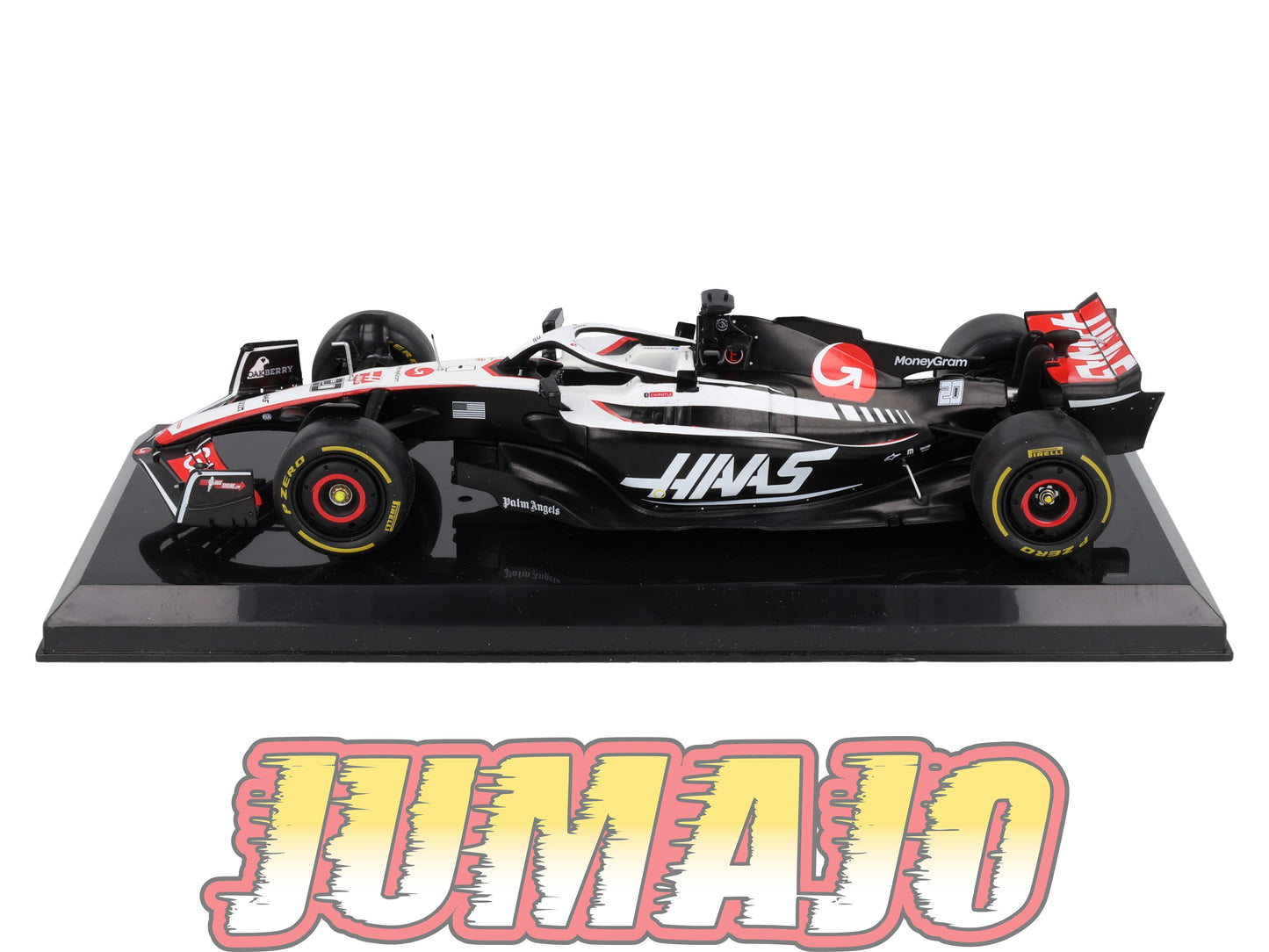 VQVC85 Voiture Course 1/24 Altaya Formule 1 HAAS VF-23 2023 K Magnussen