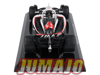 VQVC85 Voiture Course 1/24 Altaya Formule 1 HAAS VF-23 2023 K Magnussen