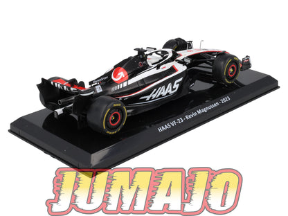 VQVC85 Voiture Course 1/24 Altaya Formule 1 HAAS VF-23 2023 K Magnussen