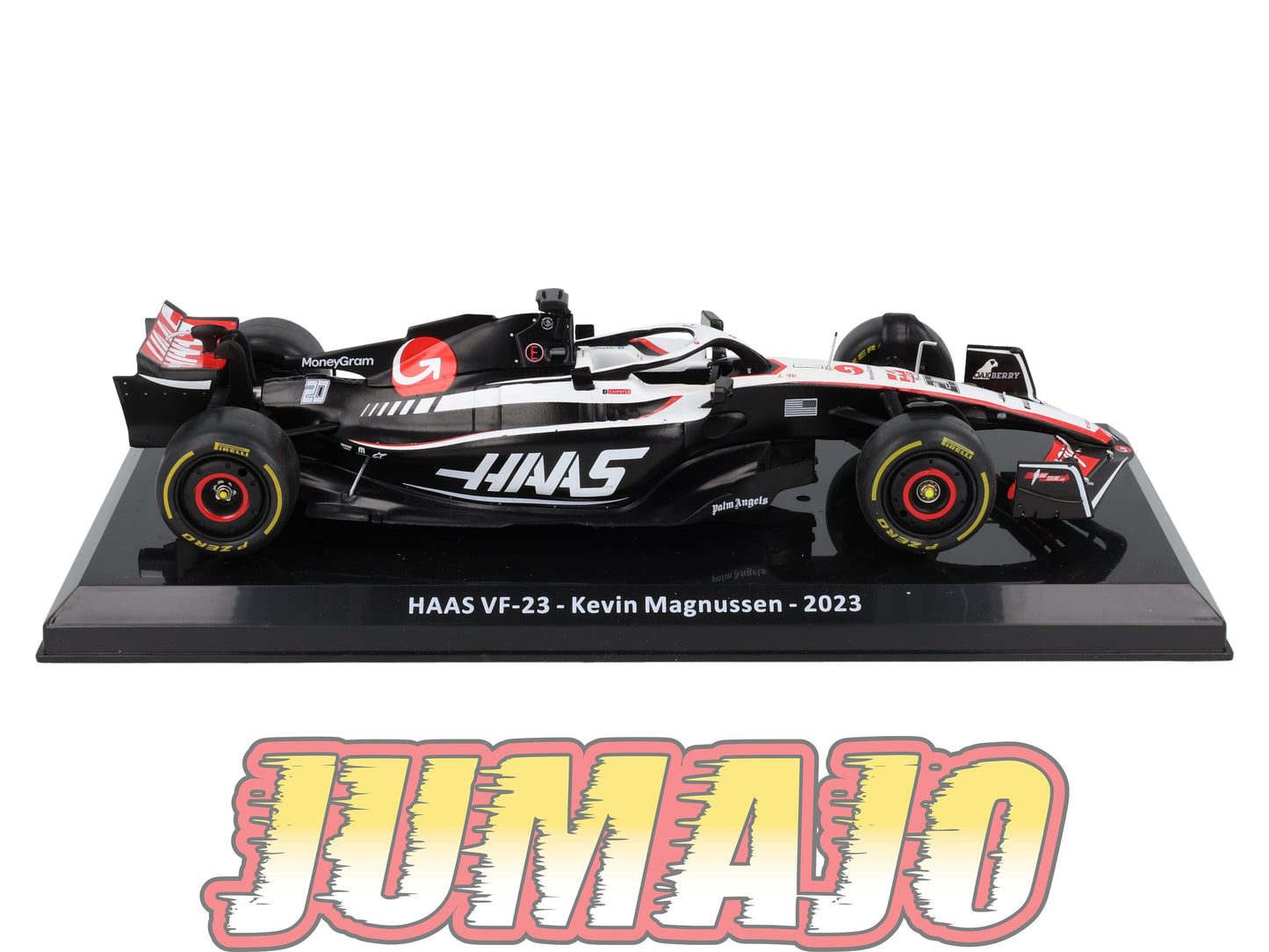 VQVC85 Voiture Course 1/24 Altaya Formule 1 HAAS VF-23 2023 K Magnussen