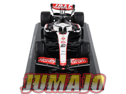 VQVC85 Voiture Course 1/24 Altaya Formule 1 HAAS VF-23 2023 K Magnussen