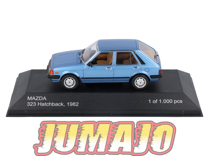 WHI2 Voiture 1/43 WHITEBOX : MAZDA 323 Hatchback 1982