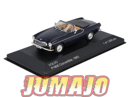 WHI4 Voiture 1/43 WHITEBOX VOLVO P1800 Convertible 1963