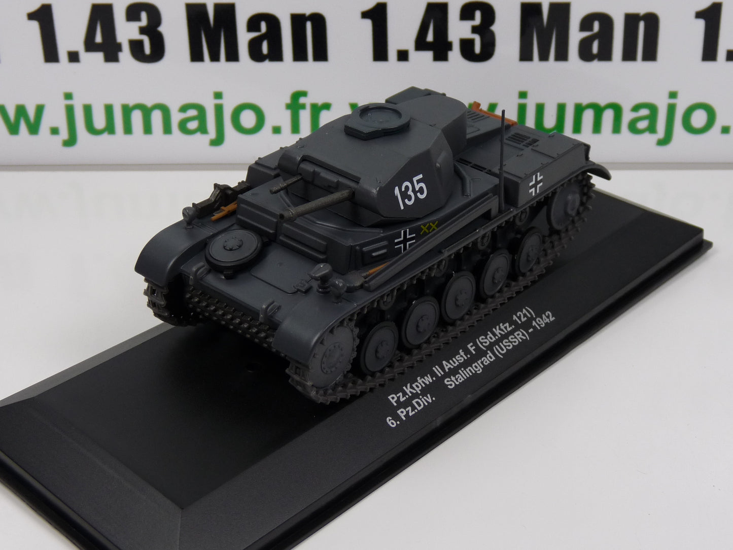 WW11 Eaglemoss 1/43 Blindés WW2 : PZ KPFW II SDKFZ 121 6 Div USSR 1942